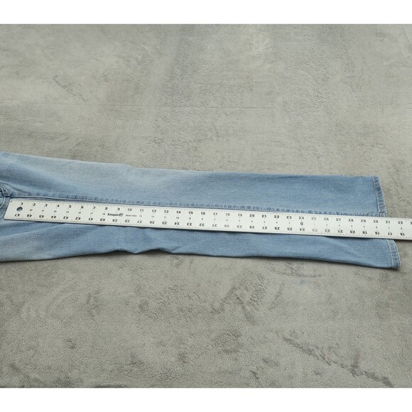 D. Jeans Women's Size 14 Blue High-Rise Straight Denim 31" Inseam Stretch - Picture 16 of 16